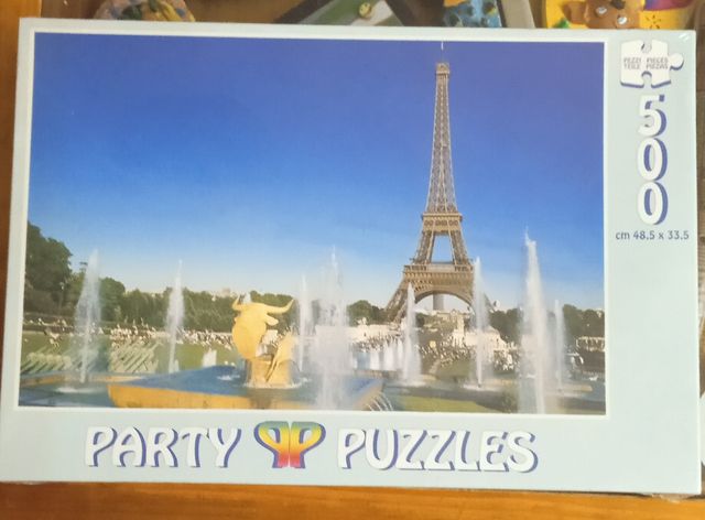 Puzzle 500 pezzi Torre Eiffel