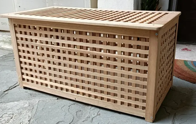 Contenitore in legno Ikea,lung.95,alt.50,amp46 cm