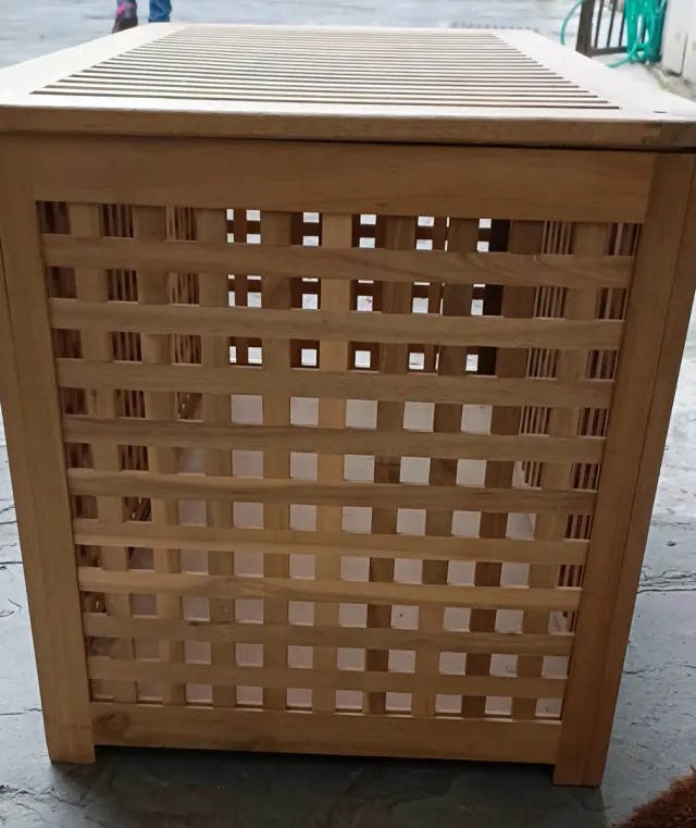 Contenitore in legno Ikea,lung.95,alt.50,amp46 cm