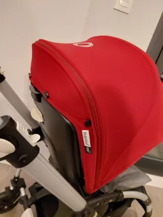 Carrito Bugaboo Bee5 Rojo vino