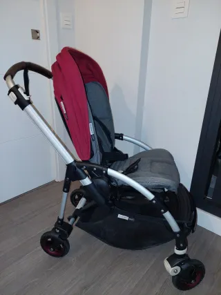 Carrito Bugaboo Bee5 Rojo vino