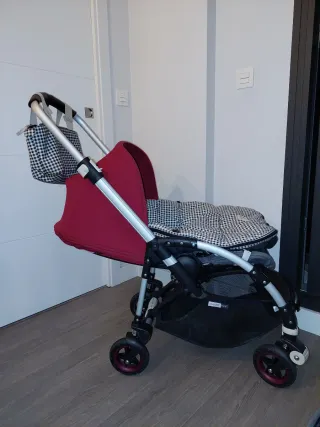 Carrito Bugaboo Bee5 Rojo vino