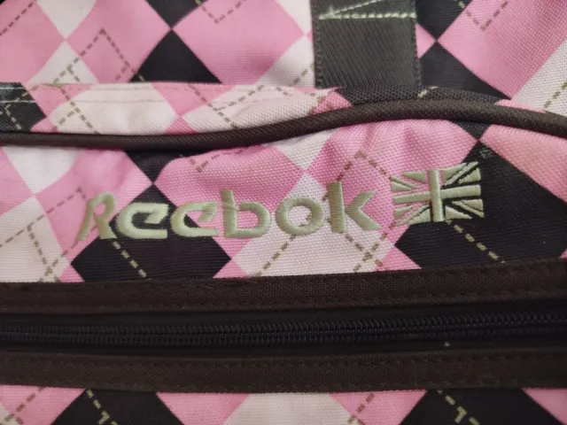 Mochila Reebok Rosa y Marrón