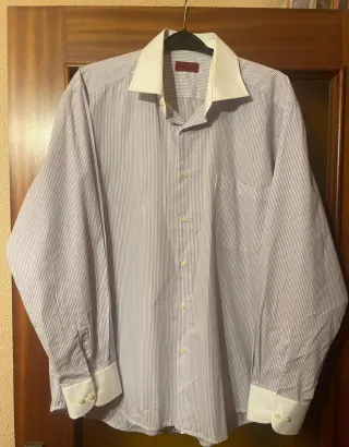 Camisa de rayas para hombre