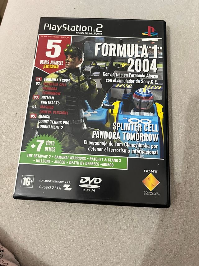Demo PlayStation 2 - Formula 1 2004