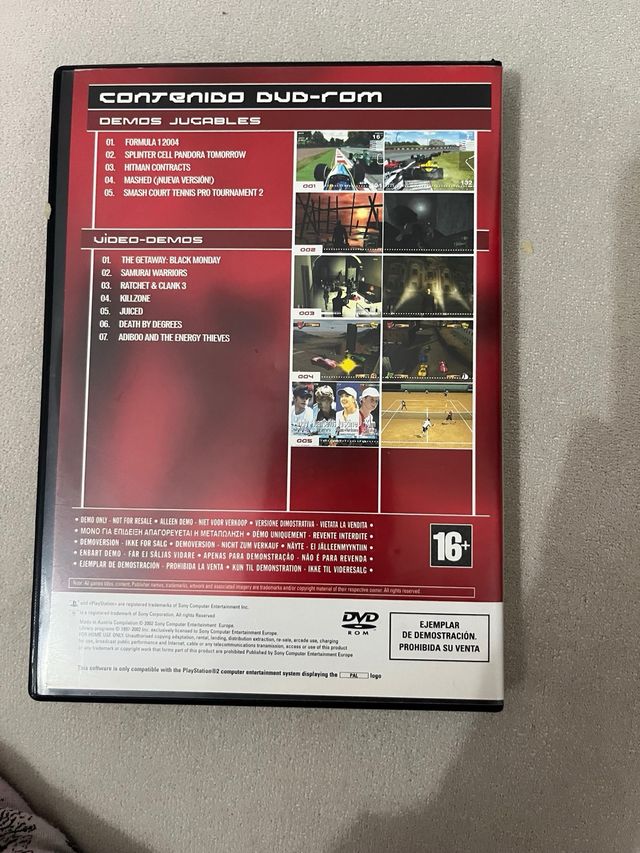 Demo PlayStation 2 - Formula 1 2004