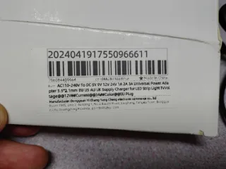 Adaptador AC/DC 12V 3A