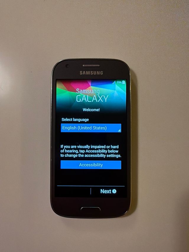 Samsung Galaxy S4 Mini Negro/Gris