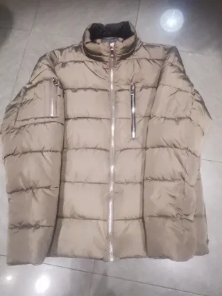 Plumífero Verde Caqui Talla XXL