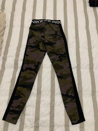 Mallas Nike Pro Camuflaje Talla XS