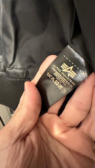 Chaqueta Alpha Industries Negra