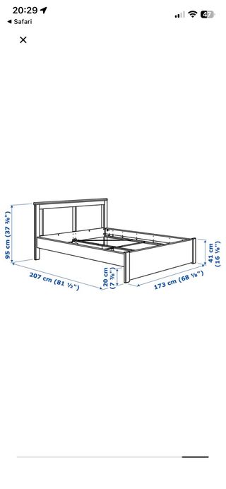 Letto matrimoniale Ikea