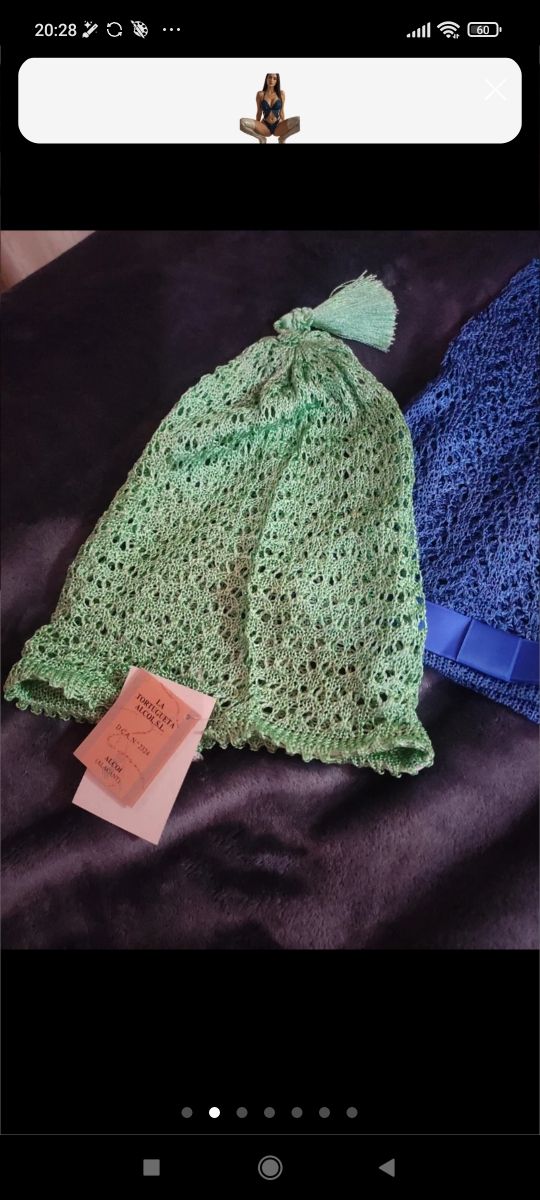 Cofias fallera niña vintage