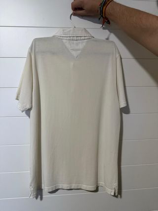Polo Tommy Hilfiger Vintage Beige Talla M