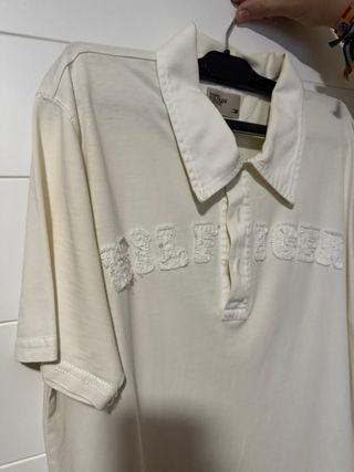 Polo Tommy Hilfiger Vintage Beige Talla M