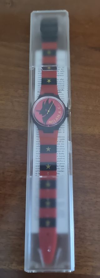 Orologio Swatch Milan AC con scatola