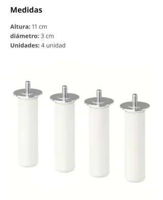 Patas para muebles.