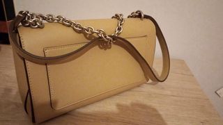 Bolso Calvin Klein Jeans Beige Cadena