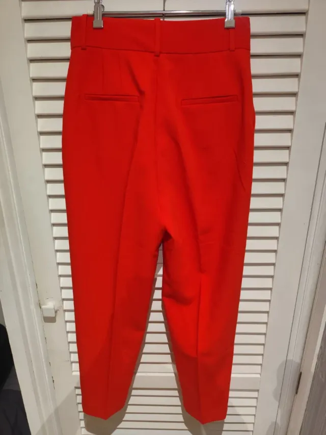 Conjunto traje mujer rojo