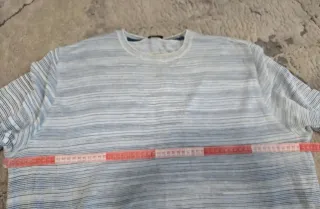 Camisola Paul & Shark Listrada Azul