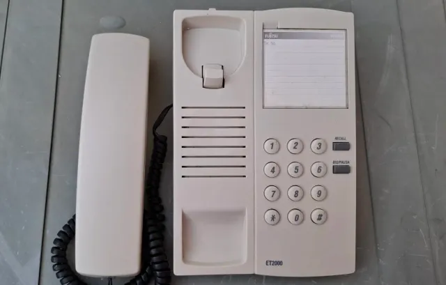 Telefone Fixo Fujitsu ET2000 Branco