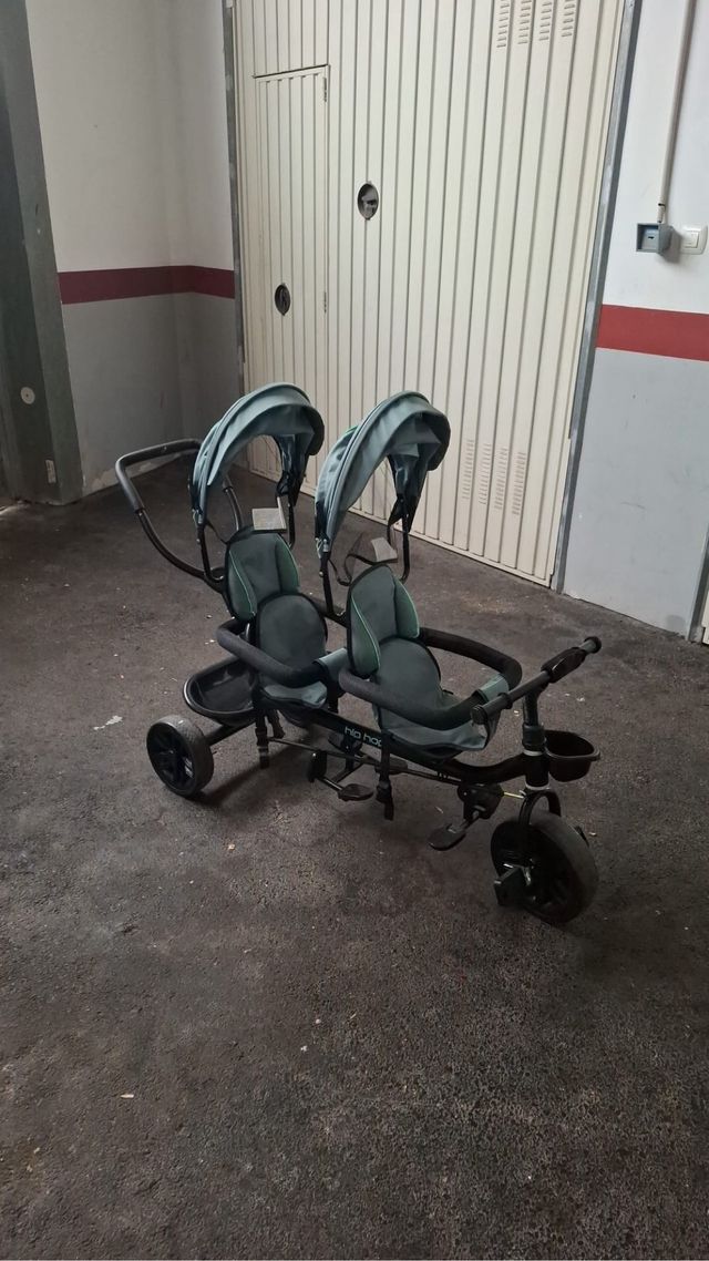 Triciclo gemelar doble