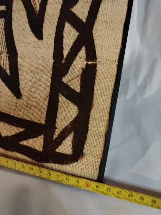 Quadro Tessuto Korhogo Africano