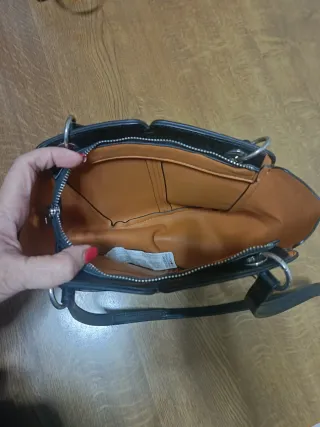 Bolso Zara efecto piel cocodrilo