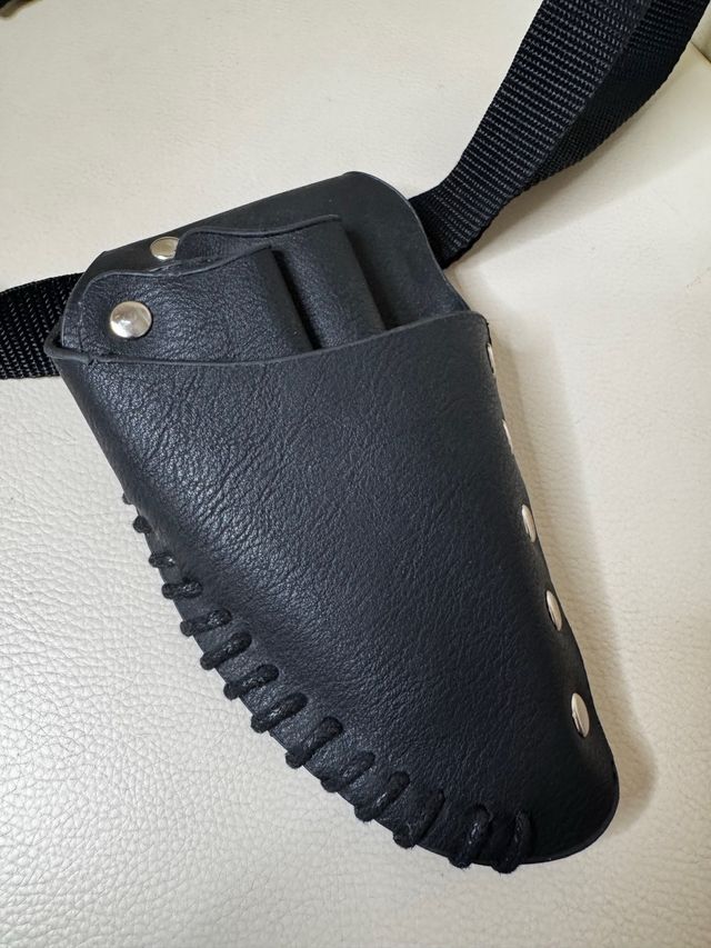 Porta herramientas peluquería negro