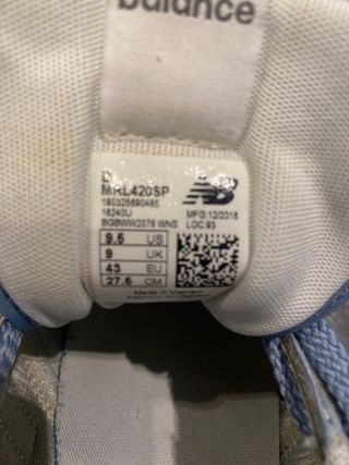 Zapatillas New Balance 420 Azul/Gris