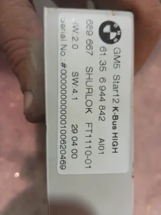 Centralita Comfort BMW E46 GM5