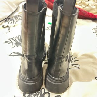 Botas negras de plataforma