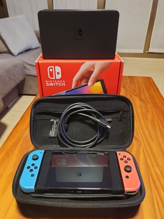 Nintendo Switch OLED Azul/Rojo
