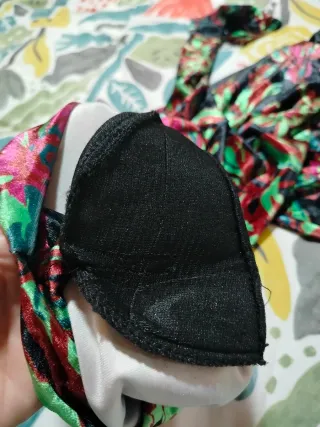 Vestido Terciopelo Estampado Floral