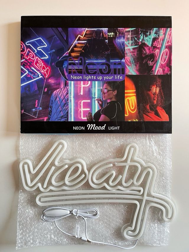 Letrero Neón Vice City