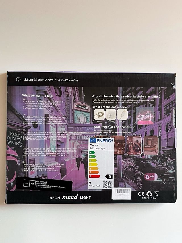 Letrero Neón Vice City