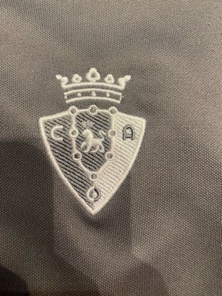 Sudadera Adidas Osasuna Gris Media Cremallera