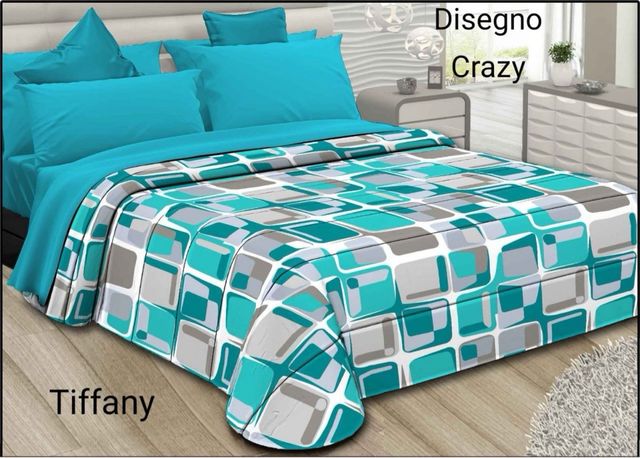 Trapunta singola disegno geometrico