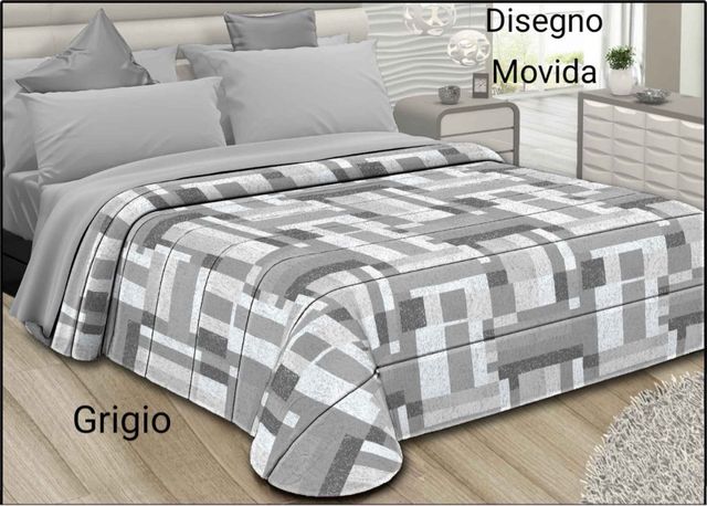 Trapunta singola disegno geometrico