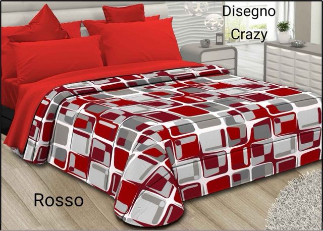 Trapunta singola disegno geometrico