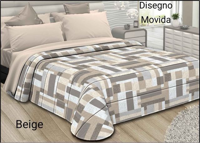 Trapunta singola disegno geometrico