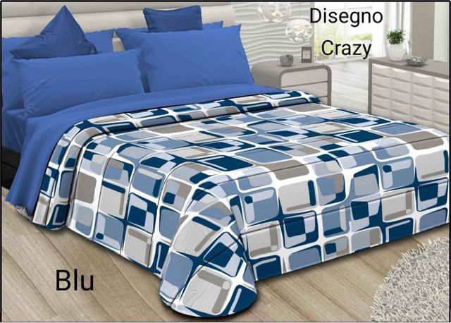 Trapunta singola disegno geometrico