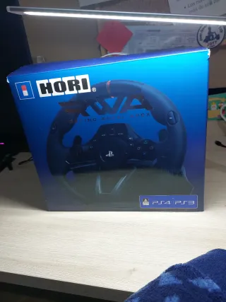 Volante i pedales para PlayStation marca oficial.