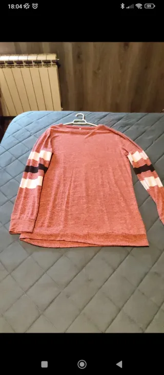 Camiseta manga larga rayas