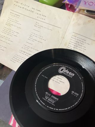 Vinilo The Beatles Hello Goodbye Japón