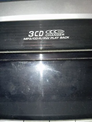 Minicadena LG 3CD MP3 CD-R/RW TAPE