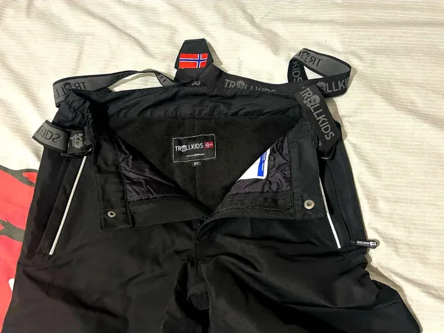 Pantalones de Nieve Niños TROLLKIDS con Tirantes