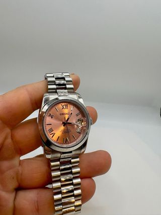 Seiko mod Datejust Mod Rosa , 36mm
