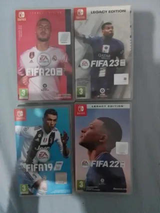 Nintendo Switch FIFA 19, 20, 22, 23 Legacy