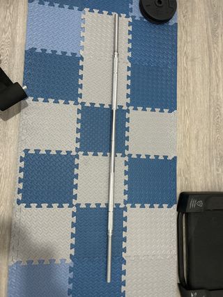 Barra de pesas desmontable